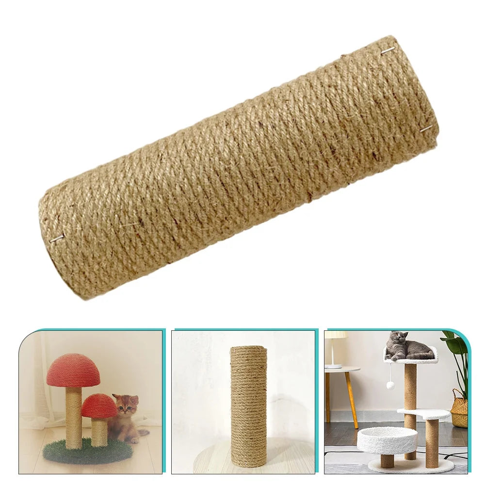 Purrfect Scratcher: Hemp Climber & Scratch Post