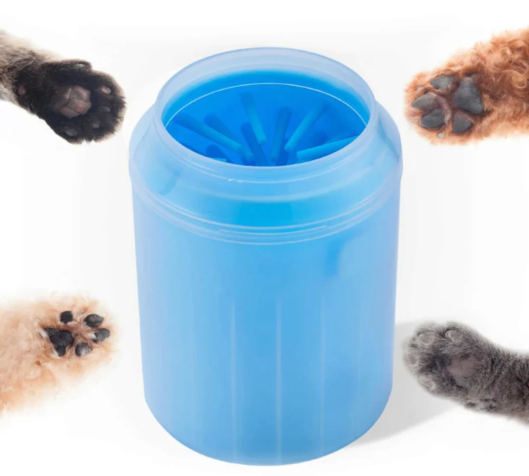 "QuickPaw Portable Dog Paw Cleaner – Soft Silicone Foot Wash Cup"