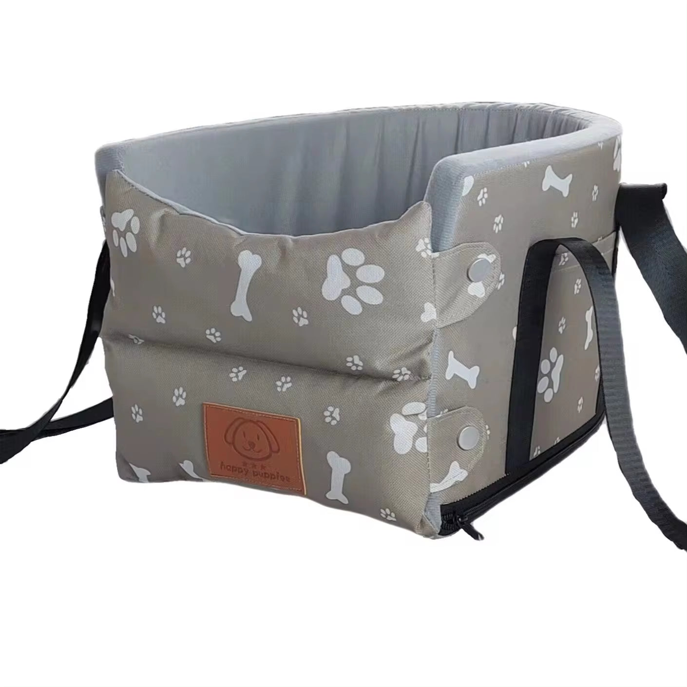 PetSafe Travel Booster Seat – Portable Car Bed & Carrier for Small Dogs and Cats